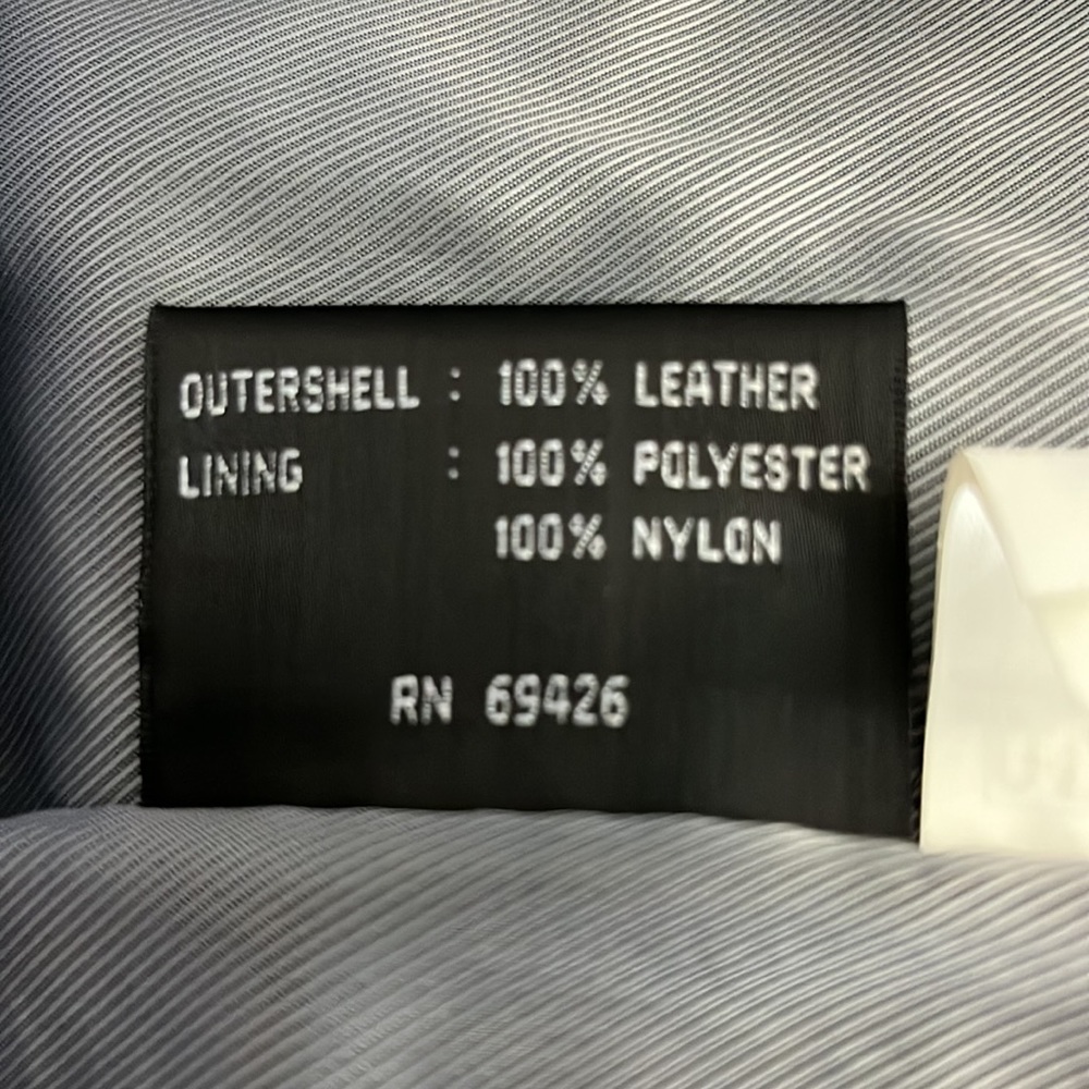 Wilsons 100% genuine leather zip up jacket detachable thinsulate  jacket… - Picture 16 of 16